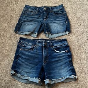 American Eagle Size 8 Jean Shorts Bundle